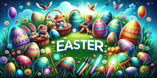 Hopping into JoyX: A Joyful Easter Celebration with Glowing Eggs, Surprises, and Vibrant Decor!