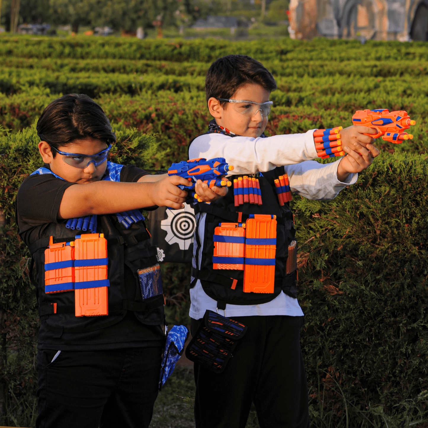 JoyX 2-Pack Blaster Guns with 60 Foam Darts - Ultimate Kids' Battle Pack