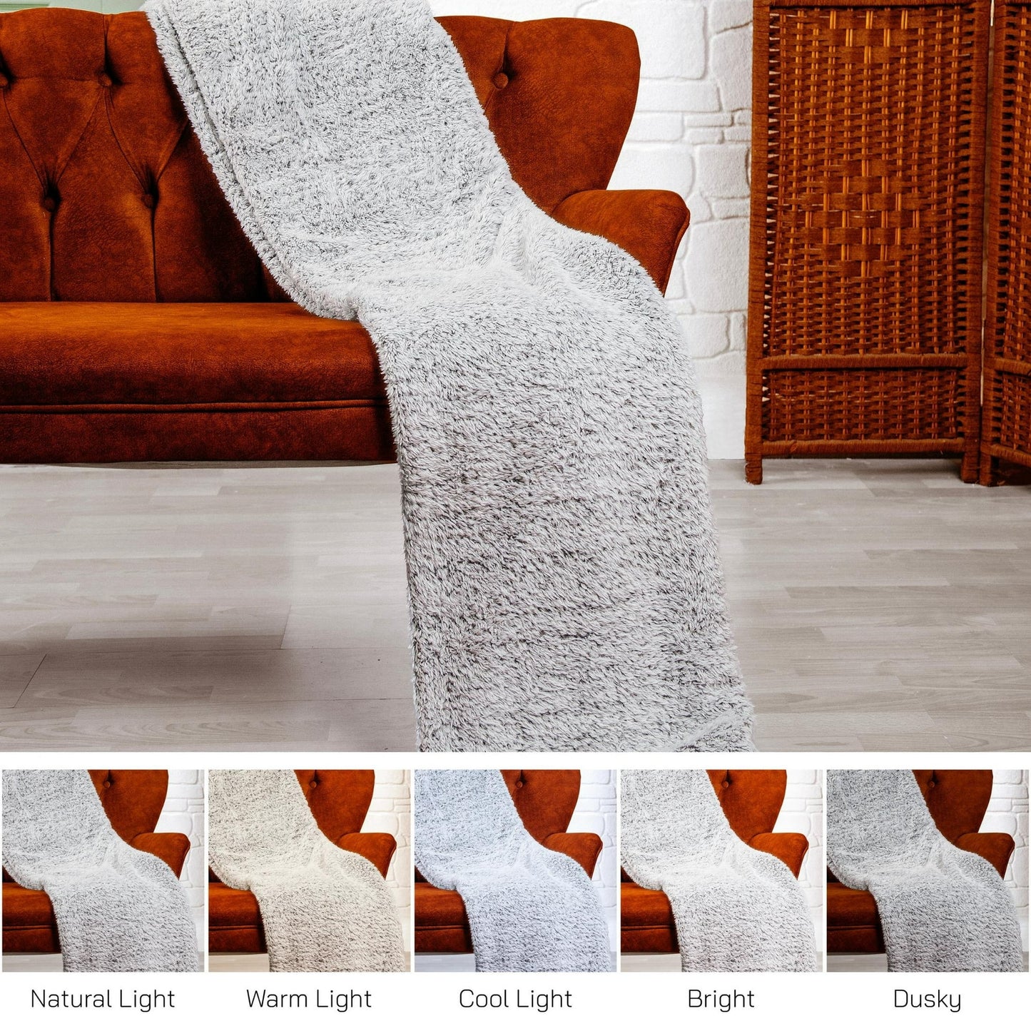 Throw blanket for chair