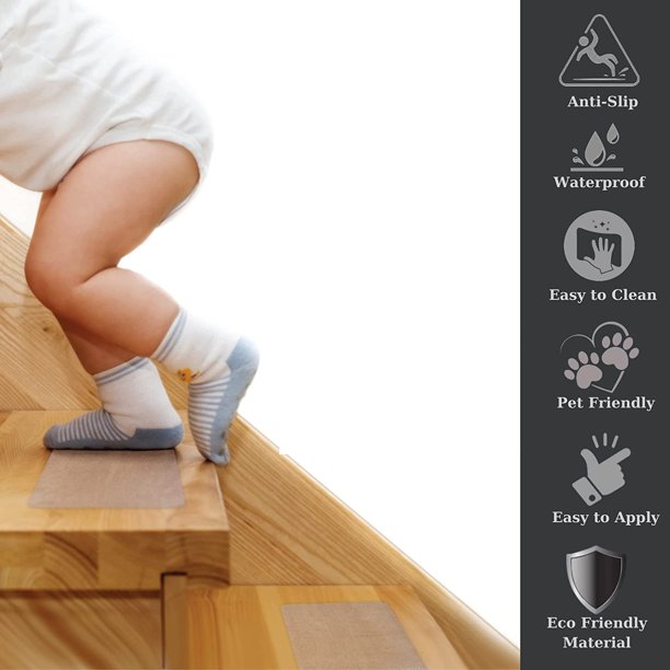 Non-Slip Stair Treads Tape Anti-Slip Indoor Outdoor Strips