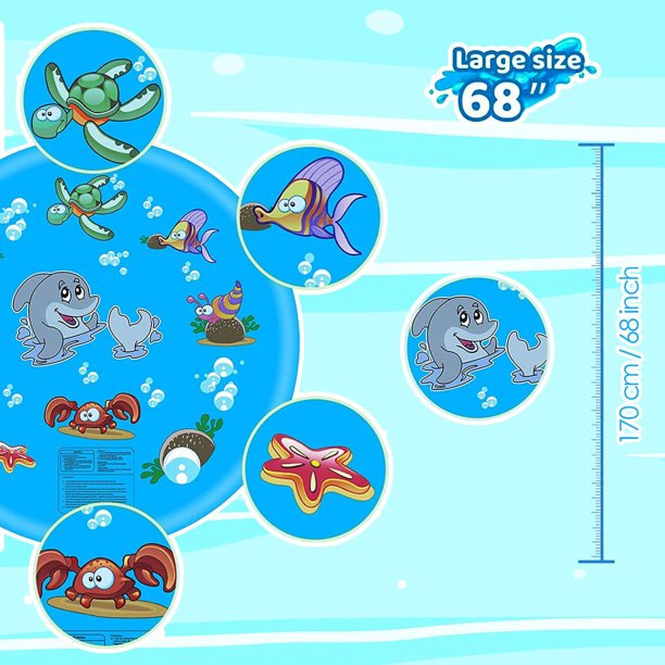 Splash Play Mat Outdoor Water Toys