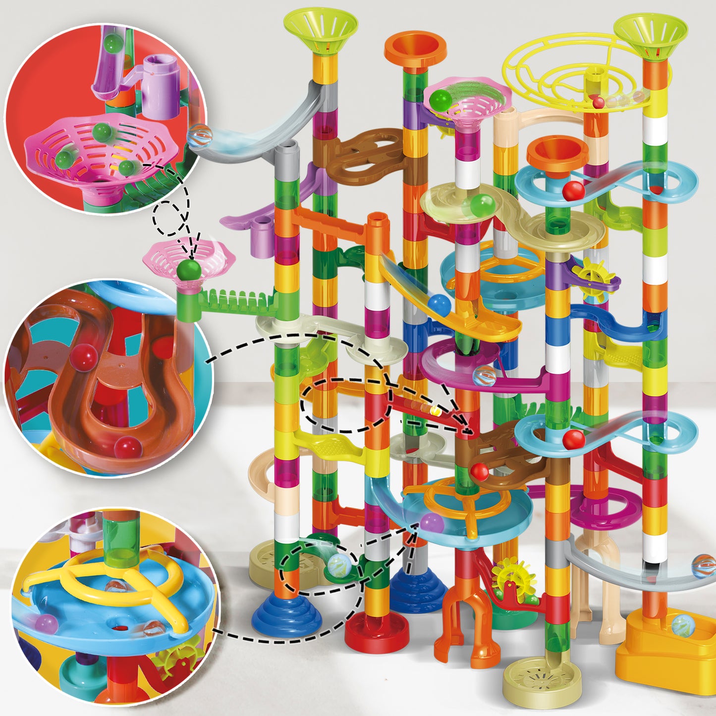 200 pcs Marble Fun Toy Set