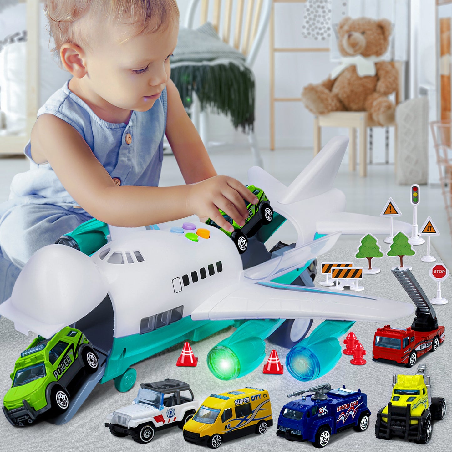 airplane toy designed for toddlers
