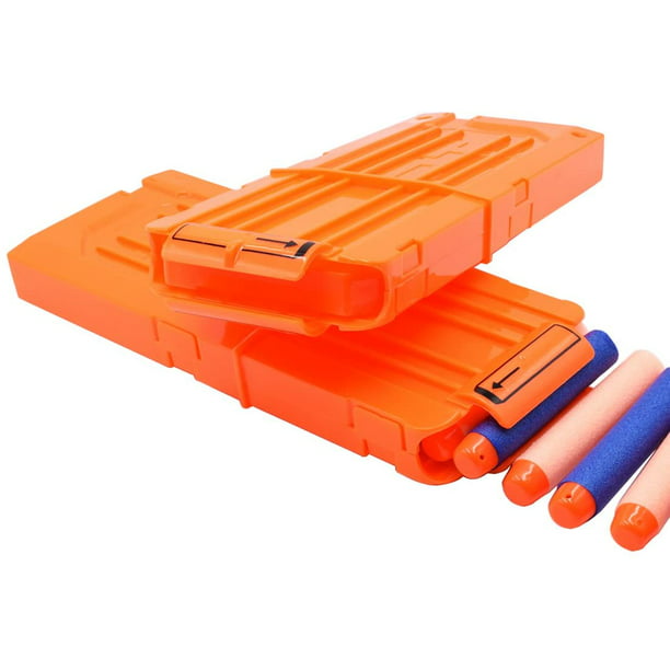 JoyX 120 Dart Quick Reload Clip Compatible with Nerf Guns.