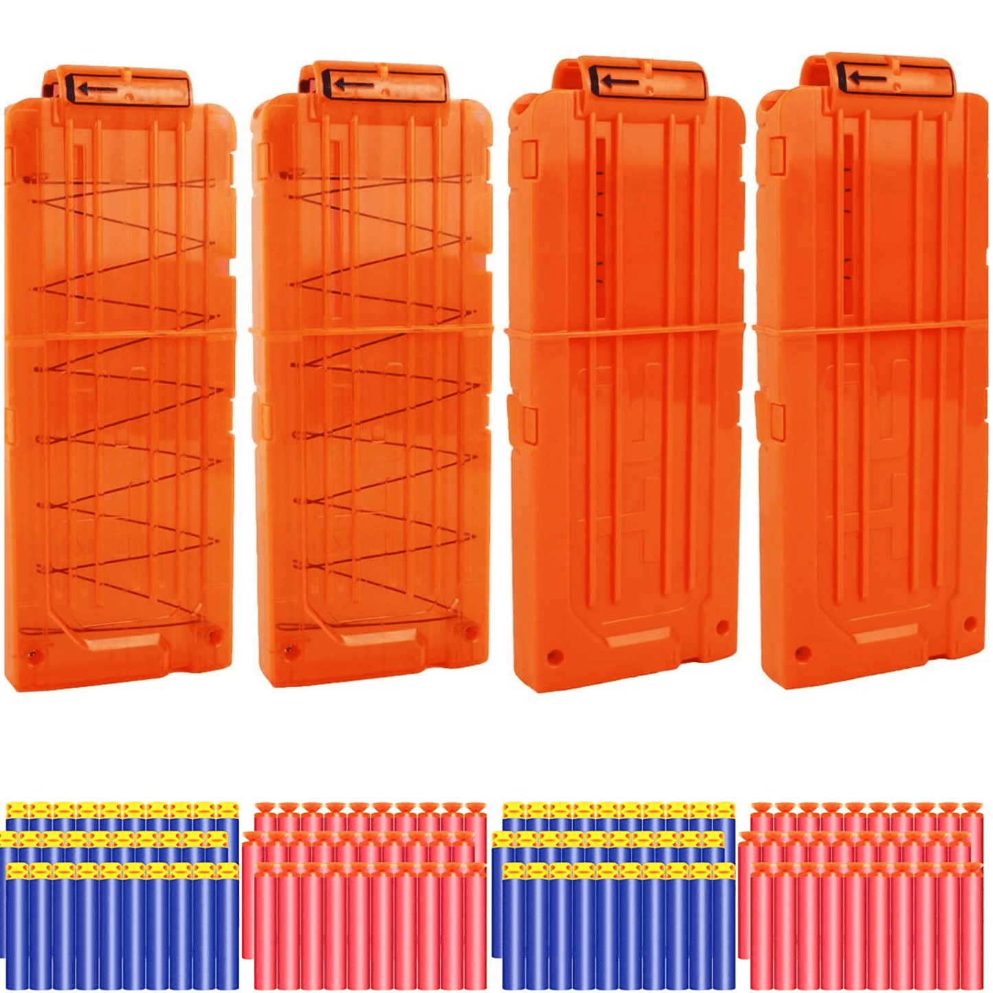 JoyX 120 Dart Quick Reload Clip for Nerf Elite Guns