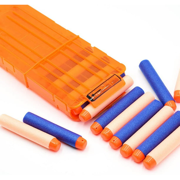 JoyX 120 Dart Quick Reload Clip for Nerf War Games