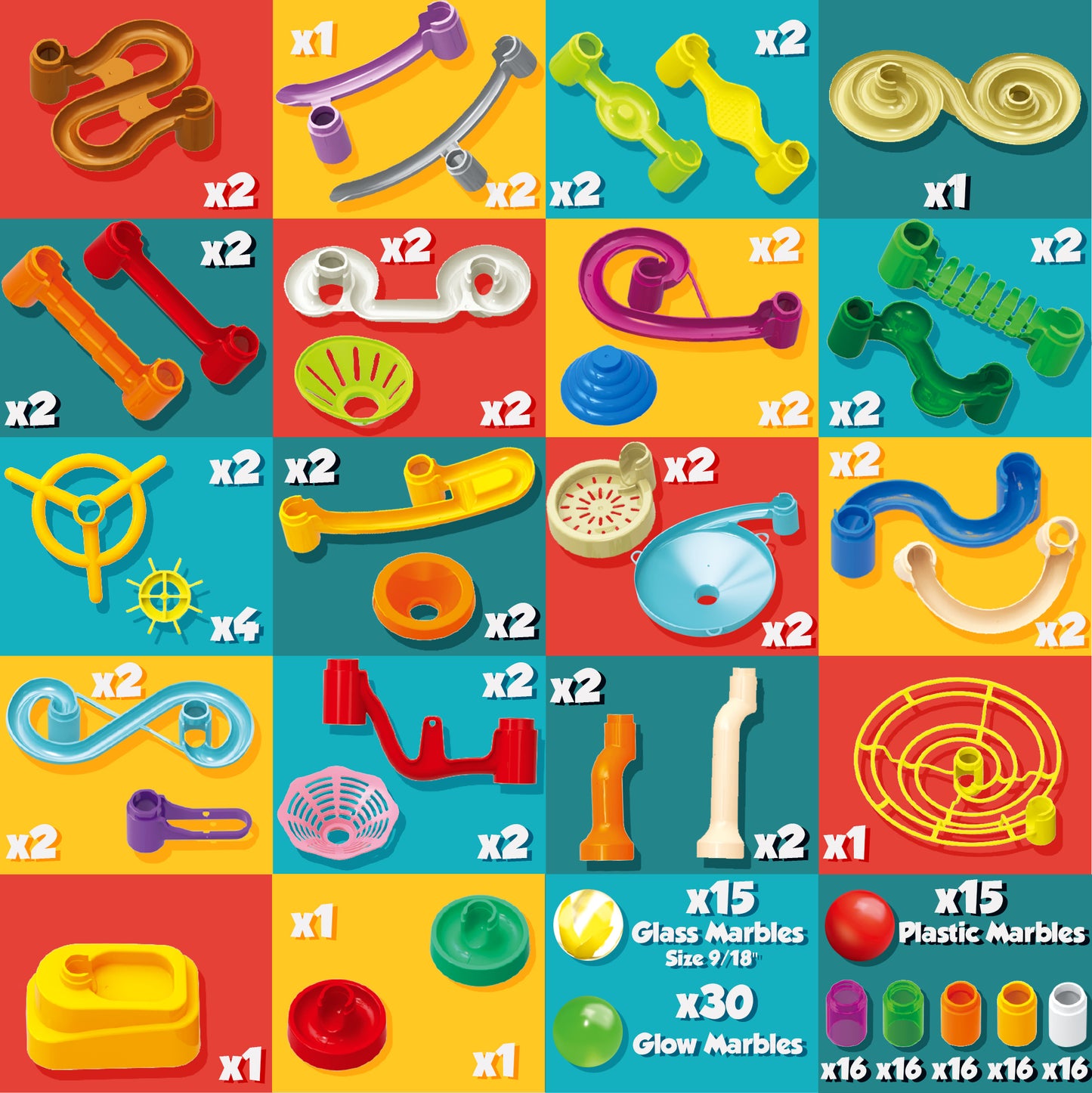 Marble Fun Toy Set for Creative Play
