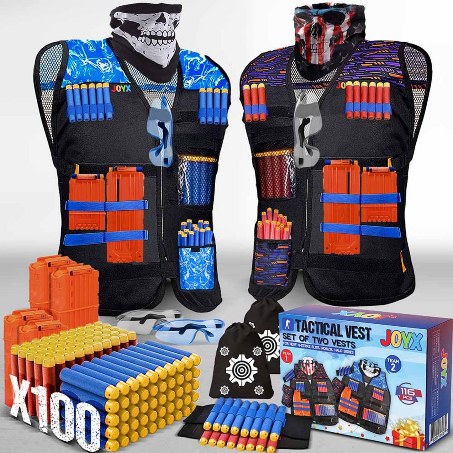 Tactical Vest Set for Nerf Guns