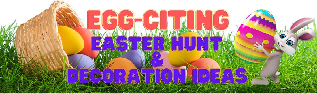 easter egg hunt & decoration