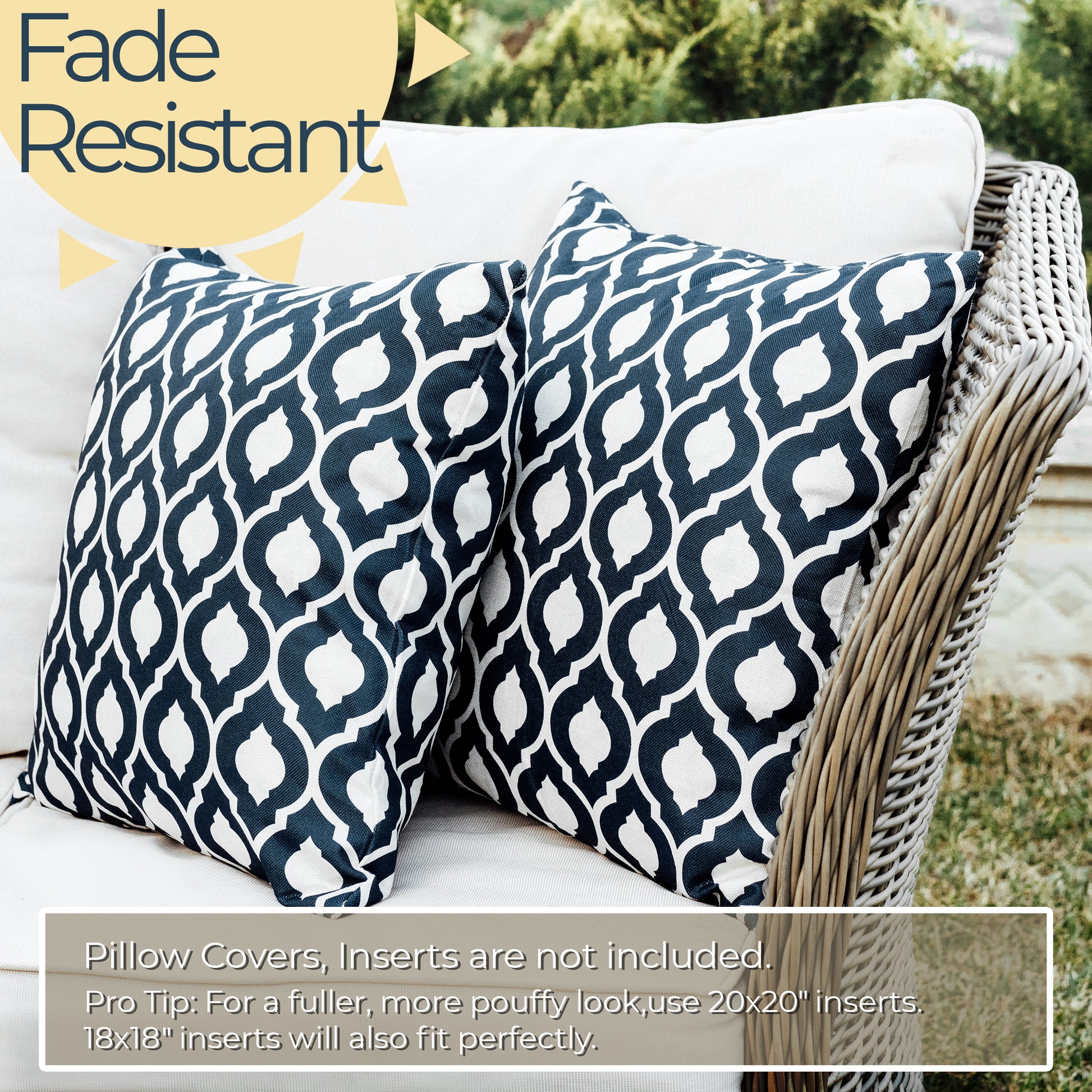 Cushion Covers Teal And Navy Outdoor Pillows Outdoor Pillow Covers