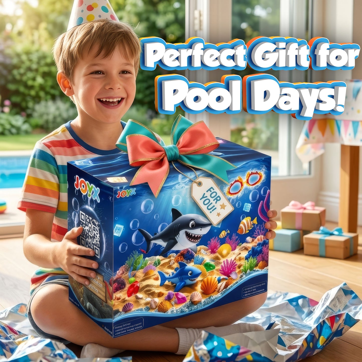35 Pcs Pool Toys Set with LED Pool Light Cubes Diving and Swimming Learning for Kids