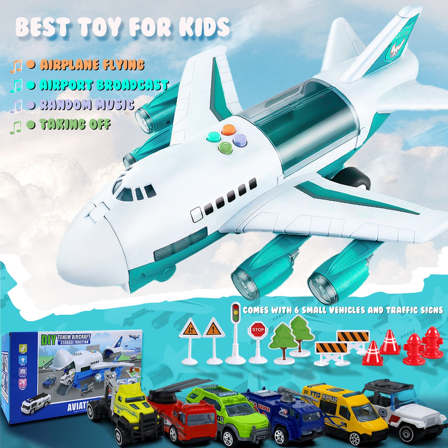 airplane toy designed for kids