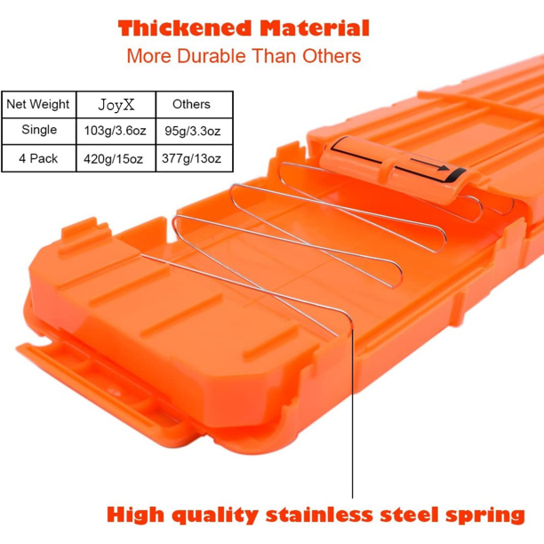 JoyX 120 Dart Quick Reload Clip Orange and Blue