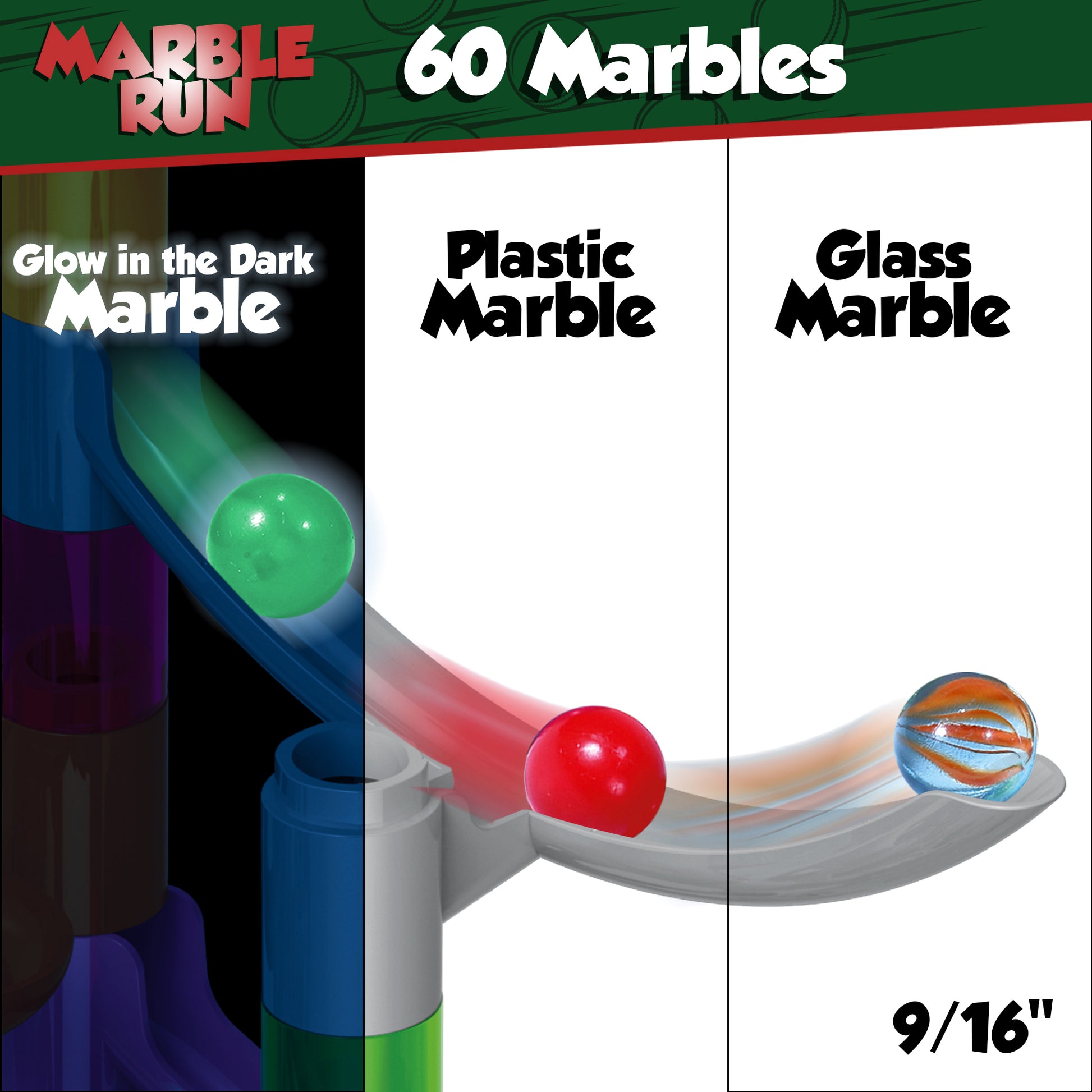 Marble Fun Toy Set for Building Skills