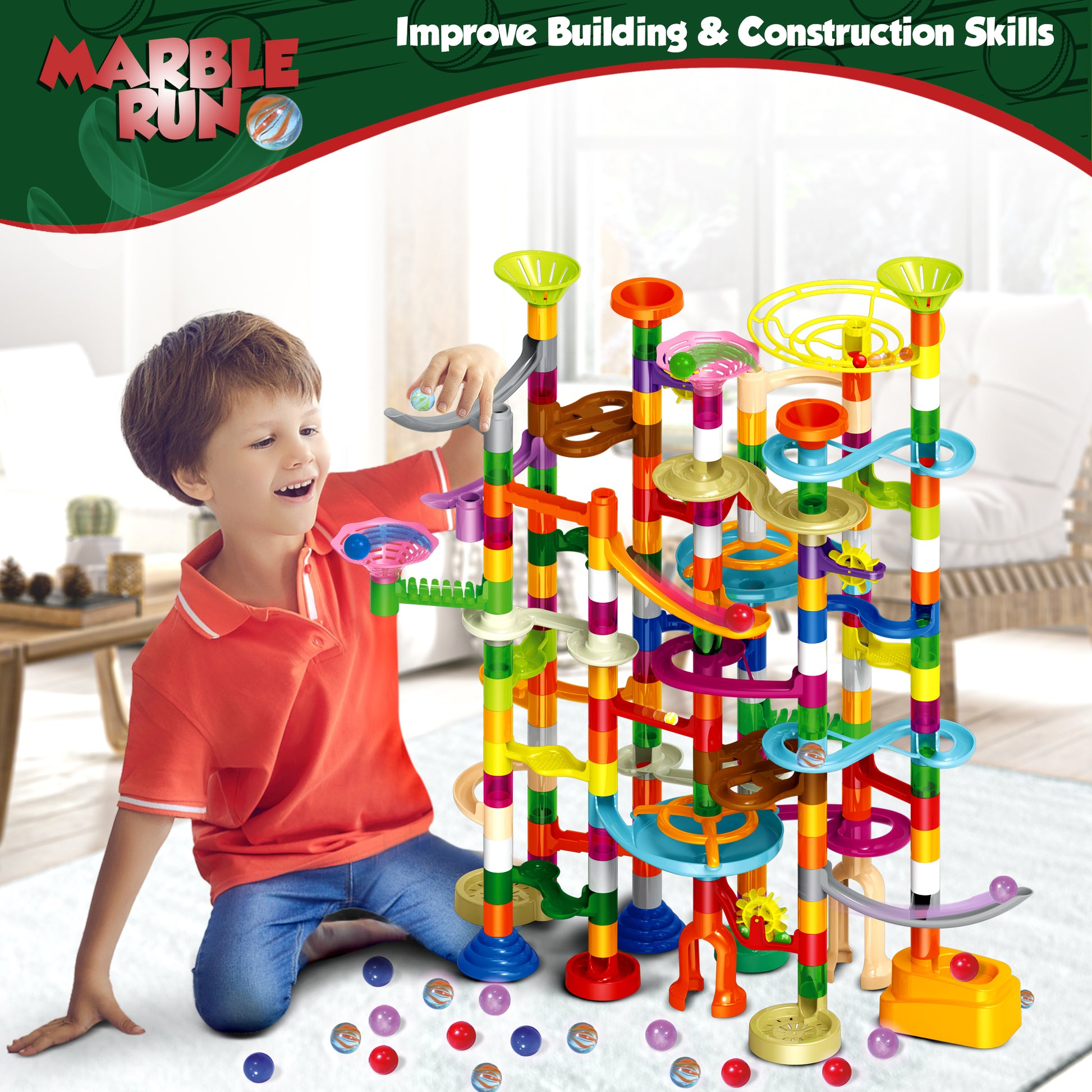 Marble Fun Toy Set for Kids