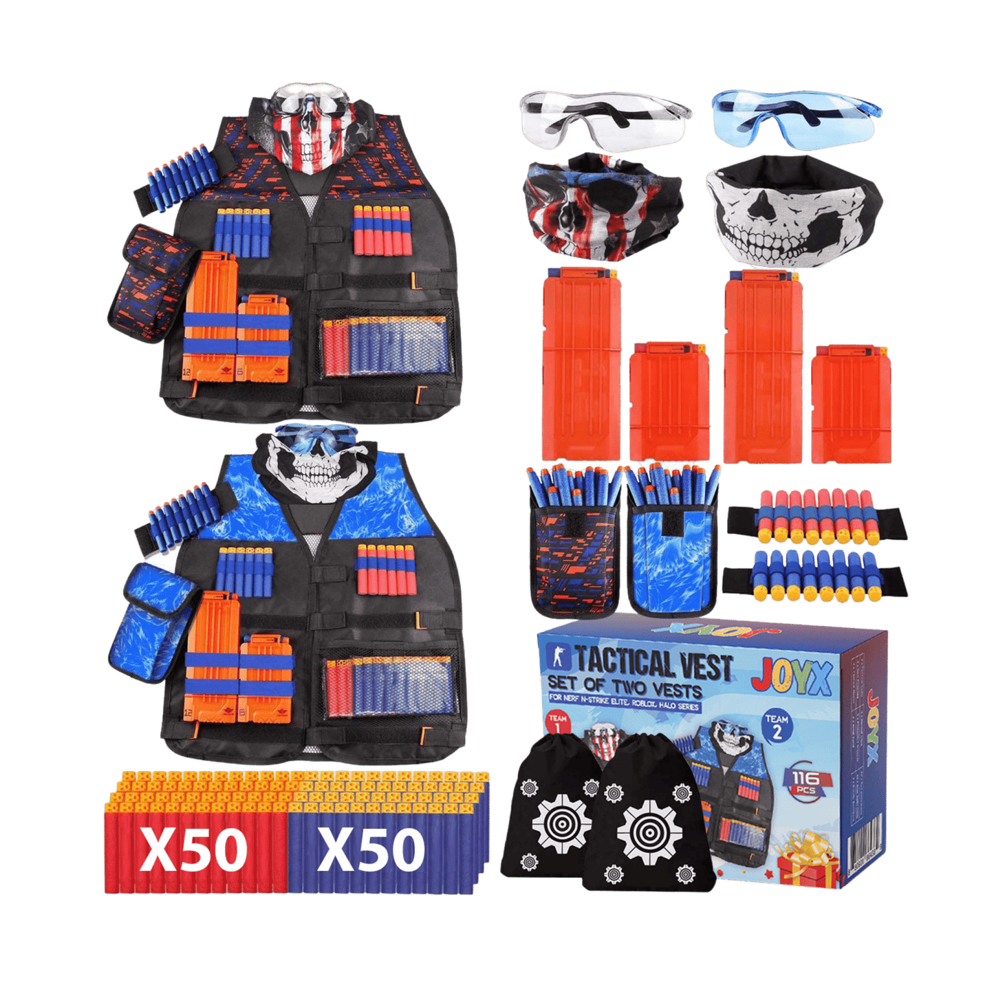 Nerf Gun Tactical Vest Set